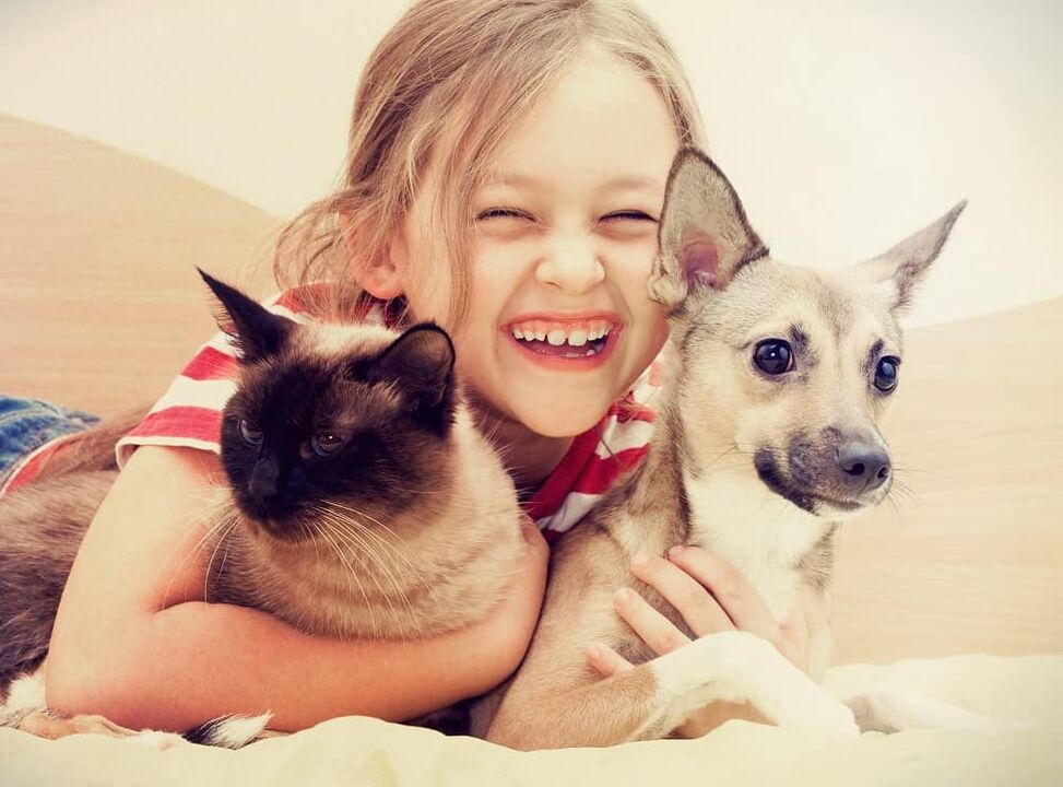 Pets can be at risk for helminthiasis, especially in children